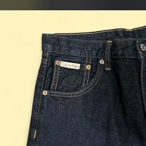 Calvin Klein Women's Dark Blue Jeans